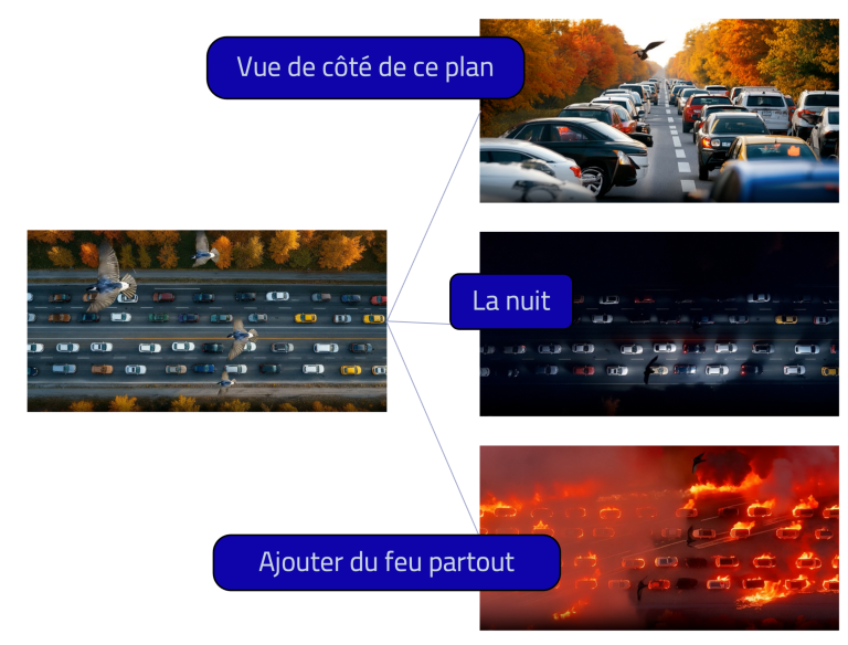 Plusieurs vues d un même plan et effets spéciaux