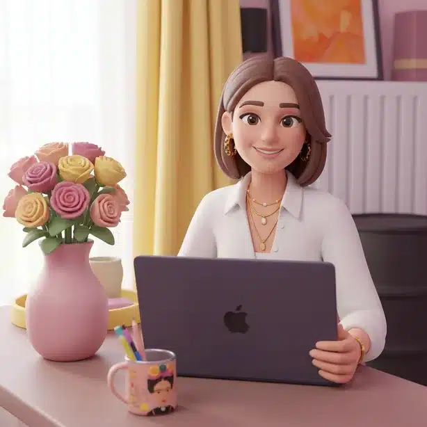 Personnage 3D style graphique
