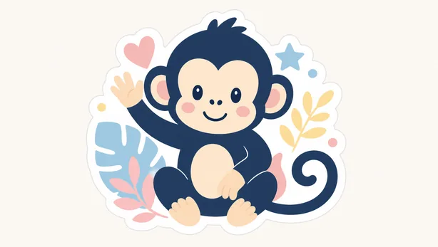 Planche de stickers illustrés